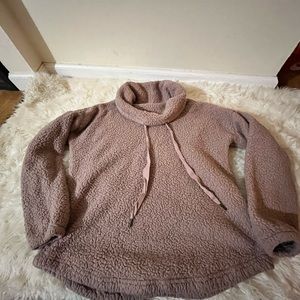 Cowl neck sweatshirt